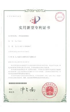 一种控温加热阀门